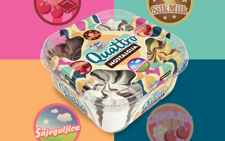 Stigao je novi sladoled Quattro Nostalgija