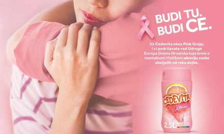 Cedevita uz okus Pink Grejp podržava udruge za borbu protiv raka dojke