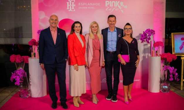 Pink Life i hotel Esplanade na terasi Oleander uz brojne osobe iz javnog života svečano ‘obojili’ pročelje u ružičasto i poslali snažnu poruku