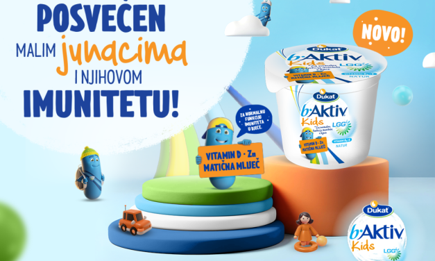 Dukat predstavlja b.Aktiv LGG Kids, prvi proizvod u liniji stvoren posebno za djecu