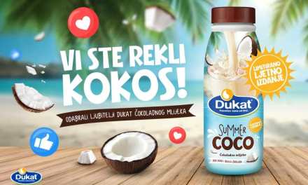 Dukat predstavio novo čokoladno mlijeko Summer Coco